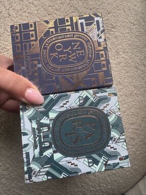 2 Diptyque boxes